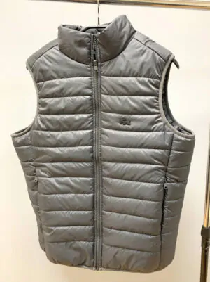 Жилетка чоловіча lite black Lacoste графіт.