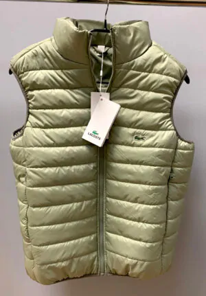 Жилетка-безрукавка lite Lacoste чоловіча олівка.
