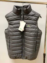Жилетка чоловіча lite Lacoste графітова.