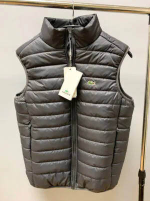Жилетка чоловіча lite Lacoste графітова.